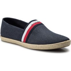 Espadryle TOMMY HILFIGER - Summer Slipon FM0FM02252 Midnight 403. Niebieskie espadryle męskie z materiału. W wyprzedaży za 149,00 zł.