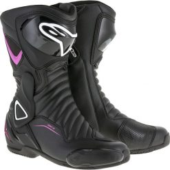 Buty sportowe STELLA SMX-6 V2 ALPINESTARS kolor czarny/fuksja, rozmiar 43. Czerwone buty sportowe damskie Alpinestars, bez wzorów, z tkaniny, sportowe. Za 999,01 zł.