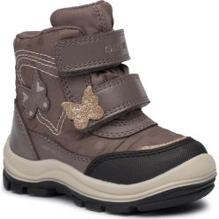Śniegowce GEOX - B Flanfil G.B Abx B B943WB 0FUNF C9006 M Smoke Grey. Pomarańczowe śniegowce dziewczęce Geox, bez zapięcia. Za 329,00 zł.