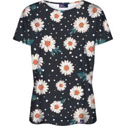 Colour Pleasure Koszulka damska CP-030 118 czarno-biała r. M/L. Białe bluzki damskie marki Colour pleasure, l. Za 70,35 zł.