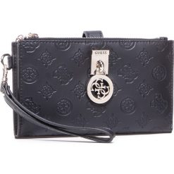 Duży Portfel Damski GUESS - Ninnete (Sg) Slg SWSG78 77570 BLA. Czarne portfele damskie Guess, z aplikacjami, ze skóry ekologicznej. Za 279,00 zł.