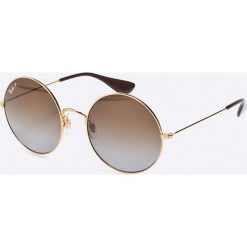 Ray-Ban - Okulary. Żółte okulary przeciwsłoneczne damskie okrągłe. W wyprzedaży za 499,90 zł.