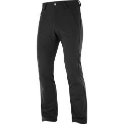 Salomon spodnie softshellowe męskie Wayfarer Warm Pant M Black 50/R. Czarne spodnie męskie Salomon, m, bez wzorów, sportowe. W wyprzedaży za 329,00 zł.