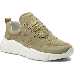 Sneakersy BRONX - 66106-B BX 1479 Summer Khaki 2206. Zielone półbuty damskie Bronx, ze skóry. W wyprzedaży za 299,00 zł.