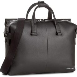 Torba na laptopa CALVIN KLEIN - Double Tack Laptop B K50K503459 001. Czarne torby na laptopa Calvin Klein, ze skóry. W wyprzedaży za 679,00 zł.