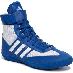 Buty adidas - Combat Speed.5 F99972 Biały Niebieski. Niebieskie buty sportowe męskie Adidas, ze skóry ekologicznej, bez zapięcia, na fitness i siłownię, climacool (adidas). Za 299,00 zł.