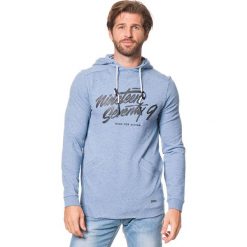 Bejsbolówki męskie: Bluza "Nessi" w kolorze błękitnym