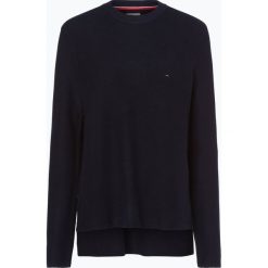 Tommy Jeans - Sweter damski z dodatkiem kaszmiru, niebieski. Niebieskie swetry klasyczne damskie Tommy Jeans, s, z bawełny. Za 279,95 zł.