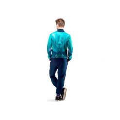 Uranus Cardigan (Turquoise). Niebieskie bluzy męskie OKUAKU, xxl, z nadrukiem, z bawełny, bez kołnierzyka, bez rękawów, bez kaptura. Za 279,00 zł.