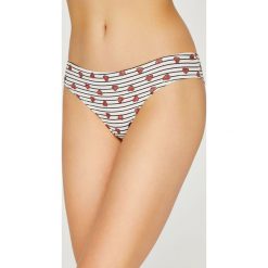Undiz - Figi (3-pack). Czerwone majtki damskie Undiz, s, bez wzorów, z elastanu. W wyprzedaży za 39,90 zł.