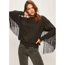 Levi's - Bluza. Czarne bluzy damskie Levi's®, s, z aplikacjami, z bawełny, bez rękawów, bez kaptura. W wyprzedaży za 219,90 zł.