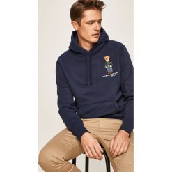 Polo Ralph Lauren - Bluza. Niebieskie bluzy męskie s, z bawełny, z kapturem. W wyprzedaży za 579,90 zł.