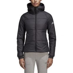 DAMSKA KURTKA ZIMOWA ADIDAS (M). Pomarańczowe kurtki sportowe damskie Adidas, na zimę, s, w paski, z jeansu, krótkie, bez kaptura, trekkingowe. W wyprzedaży za 329,99 zł.