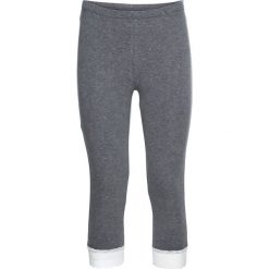 Legginsy rybaczki do spania z koronką bonprix szary melanż. Legginsy damskie bonprix. Za 32,99 zł.