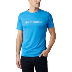T-Shirt męski Koszulka Columbia Zero Rules 1533291478 - niebieski. Niebieskie koszulki męskie Columbia, s, bez wzorów, bez kołnierzyka. Za 133,59 zł.