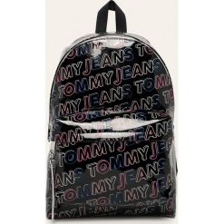Tommy Jeans - Plecak. Czarne plecaki damskie Tommy Jeans, bez wzorów, z jeansu. Za 499,90 zł.