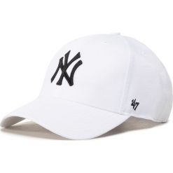 Czapka z daszkiem 47 BRAND - Mlb New York Yankees B-MVPSP17WBP-WH White. Białe czapki męskie 47 Brand, bez wzorów, z poliesteru. Za 89,00 zł.