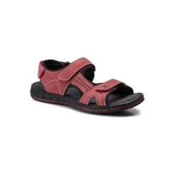 GO SOFT MI18-ESSAAR-01 Czerwony. Czerwone sandały męskie GO SOFT, ze skóry, bez zapięcia. Za 119,99 zł.