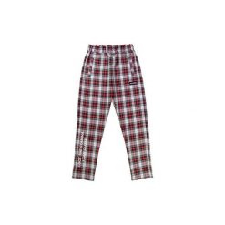 GRID PANTS. Czerwone spodnie damskie marki MAJORS, s. Za 200,00 zł.