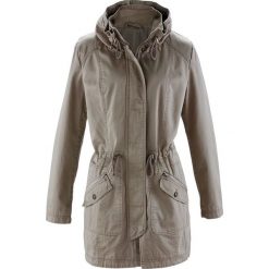 Kurtka parka bawełniana bonprix brunatny. Pomarańczowe kurtki damskie marki bonprix, z bawełny. Za 189,99 zł.