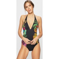 Desigual - Strój kąpielowy. Czarne stroje kąpielowe damskie Desigual, l, bez wzorów, z elastanu. W wyprzedaży za 219,90 zł.