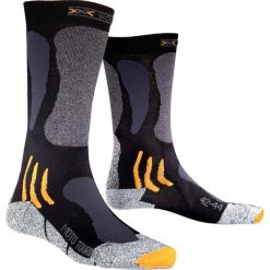 Skarpety X-SOCKS MOTOTOURING. Czarne skarpetki damskie X SOCKS, bez wzorów. W wyprzedaży za 77,00 zł.