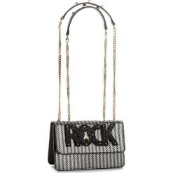 Torebki klasyczne damskie: Torebka PATRIZIA PEPE – 2V8014/A4AX Glam Black Rock