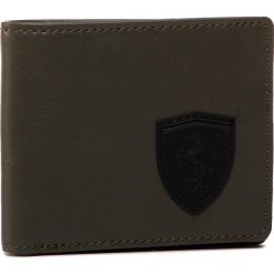 Duży Portfel Męski PUMA - Sf Ls Wallet M 053473 02 Forest Night. Zielone portfele męskie Puma, bez wzorów, ze skóry ekologicznej. W wyprzedaży za 139,99 zł.