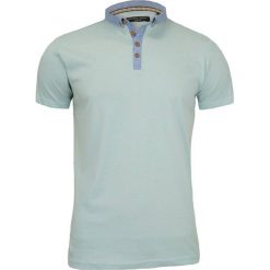 Jasnoniebieska Koszulka Polo - 100% BAWEŁNA - Brave Soul, Męska TSBRSSS17CHIMERAIblue. Niebieskie koszulki męskie Brave Soul, m, bez wzorów, z bawełny, casualowe, polo, bez rękawów. Za 49,00 zł.
