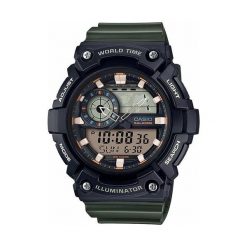 Zegarki męskie: Casio AEQ-200W-3AVEF - Zobacz także Książki, muzyka, multimedia, zabawki, zegarki i wiele więcej