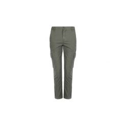 Spodnie bojówki Tommy Hilfiger WW0WW21181 / Mira Cargo Pants. Zielone spodnie damskie TOMMY HILFIGER, bez wzorów. Za 249,00 zł.