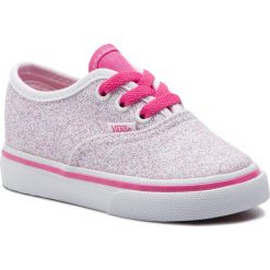 Tenisówki VANS - Authentic VN0A38E7VI61 (Glitter Stars) True Whit. Różowe trampki dziewczęce Vans, z gumy, na sznurówki. W wyprzedaży za 139,00 zł.