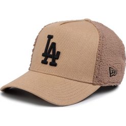 Czapka z daszkiem NEW ERA - Mlb Sherpa Trucker 12134839 Brązowy. Pomarańczowe czapki męskie New Era, bez wzorów, z bawełny. W wyprzedaży za 129,00 zł.
