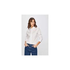 Koszule Calvin Klein Jeans K20K200662 CLASSIC SHIRT. Białe koszule damskie Calvin Klein Jeans, s, bez wzorów, z jeansu, bez kołnierzyka, bez rękawów. Za 331,16 zł.