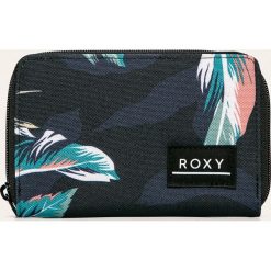 Roxy - Portfel. Niebieskie portfele damskie Roxy, bez wzorów, z poliesteru. W wyprzedaży za 49,90 zł.