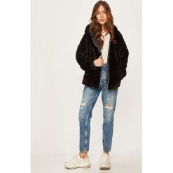 Answear - Kurtka. Czarne kurtki damskie ANSWEAR, s, bez wzorów, z poliesteru, krótkie. W wyprzedaży za 149,90 zł.