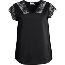 Bluzki asymetryczne: Kaffe MADI Bluzka black deep
