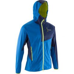 Kurtka softshell Alpinism Light męska. Niebieskie kurtki męskie SIMOND, xl, bez wzorów, z elastanu, bez kaptura, wspinaczkowe. Za 199,99 zł.