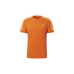 T-shirty z krótkim rękawem adidas 3-Stripes Tee. Pomarańczowe t-shirty męskie Adidas, s, bez wzorów, bez kołnierzyka, krótkie. Za 129,00 zł.