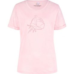 T-shirt farbowany naturalnymi barwnikami bonprix jasnoróżowy. Różowe t-shirty damskie bonprix. Za 32,99 zł.