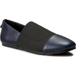 Creepersy damskie: Półbuty CALVIN KLEIN BLACK LABEL - Poppia E2525 Deep Navy