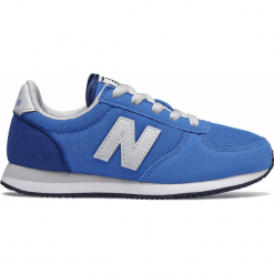 New Balance YC220CBL. Szare buciki niemowlęce New Balance, na lato, z materiału, bez zapięcia. Za 249,99 zł.
