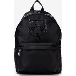 Philipp Plein Sport Tiger Plecak Czarny. Czarne plecaki męskie Philipp Plein Sport, w paski, z materiału, sportowe. Za 1751,95 zł.