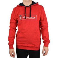 Helly Hansen 1877 Hoodie 53338-111 bluzy męskie czerwone M. Czerwone bluzy męskie Helly Hansen, m, bez wzorów, z bawełny, sportowe, z kapturem, bez rękawów, z kapturem. W wyprzedaży za 299,99 zł.