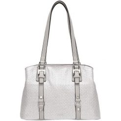 Tamaris Torebka Malou Shoulder Bag 3109191-919 Silver Grzebień. Szare torebki klasyczne damskie Tamaris, bez wzorów, eleganckie, małe, bez dodatków. W wyprzedaży za 201,00 zł.