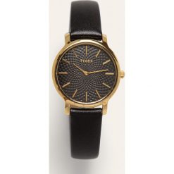 Timex - Zegarek TW2R36400. Czarne zegarki damskie Timex, z mosiądzu. Za 329,90 zł.