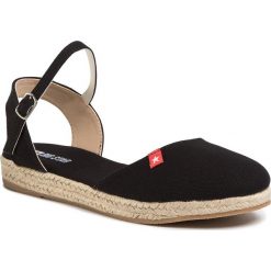 Espadryle BIG STAR - FF274526 Black. Czarne espadryle damskie BIG STAR, bez wzorów, z tworzywa sztucznego, bez obcasa. Za 99,00 zł.