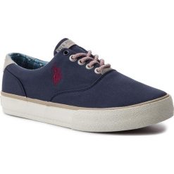 Tenisówki U.S. POLO ASSN. - Theodor GALAN4019S9/C1 Dkbl. Niebieskie półbuty męskie U.S. Polo Assn., bez wzorów, z gumy, eleganckie, bez zapięcia. W wyprzedaży za 209,00 zł.