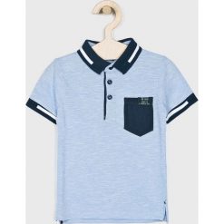 Blukids - Polo dziecięce 98-134 cm. Niebieskie t-shirty chłopięce Blukids, bez wzorów, z bawełny, bez rękawów. Za 59,90 zł.