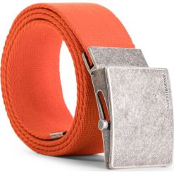 Pasek Męski CALVIN KLEIN JEANS - J Military Belt 3,5 Cm K50K504327 804. Pomarańczowe paski męskie marki Calvin Klein Jeans, w paski, z jeansu. Za 179,00 zł.